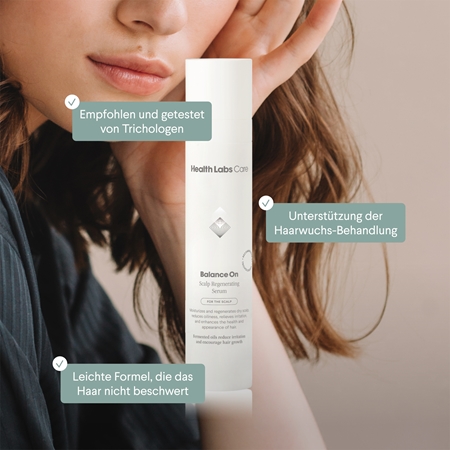 Health Labs Care Balance On Scalp Regenerating Serum Beruhigendes, feuchtigkeitsspendendes Kopfhaut-Serum