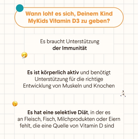 Health Labs Care MyKids Vitamin D3 Kauwürfel mit Vitamin D