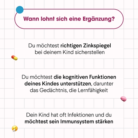 Health Labs Care MyKids Zinc Gummies mit Zink für Kinder