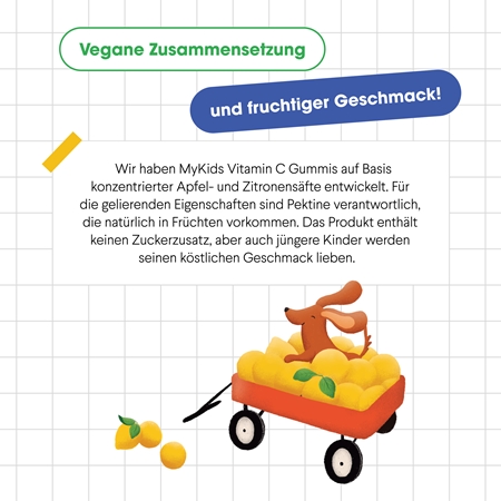 Health Labs Care MyKids Vitamin C Kauwürfel mit Vitamin C