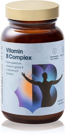 Health Labs Care Vitamin B Complex Men kapsułki dla prawidłowego funkcjonowania organizmu