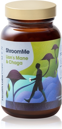 Health Labs Care ShroomMe Men Lion’s Mane & Chaga proszek dla poprawy koncentracji i pamięci