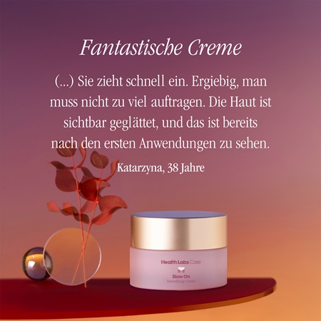 Health Labs Care Slow On Gesichtscreme mit Lifting-Effekt