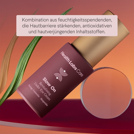 Health Labs Care Slow On revitalisierende Creme für Augen und Augenlider