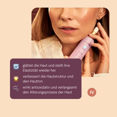 Health Labs Care Slow On glättendes Serum zur Feuchtigkeitsversorgung und Aufhellung der Haut mit Peptiden
