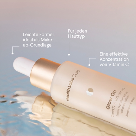 Health Labs Care Glow On TetraVit C 10% Serum Gesichtsserum mit Vitamin C