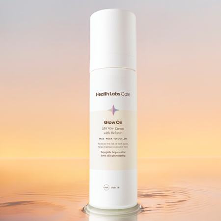 Health Labs Care Glow On SPF 50+ with Melanin Tagescreme SPF 50+