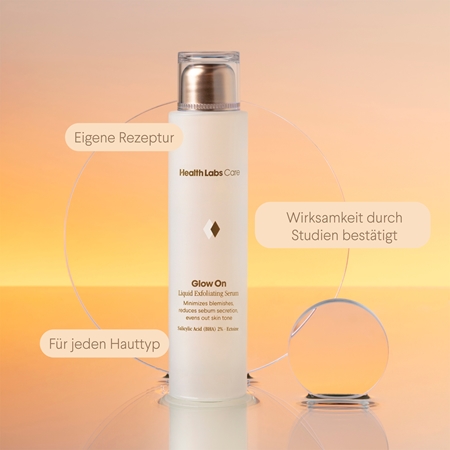 Health Labs Care Glow On Body Exfoliating Serum glättendes Peeling-Serum mit 2% Salicylsäure