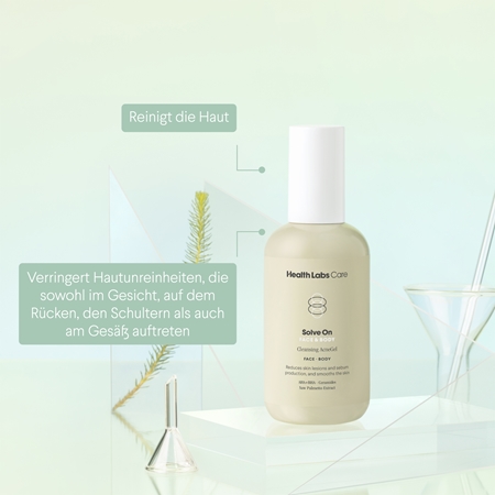 Health Labs Care Solve On Reinigungsgel Für Gesicht und Körper