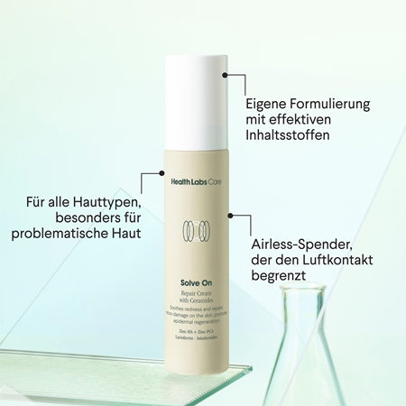 Health Labs Care Solve On Gesichtscreme mit Ceramiden
