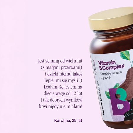 Health Labs Care Vitamin B Complex kapsułki z kompleksem witamin z grupy B
