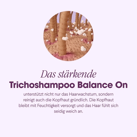 Health Labs Care Balance On Stärkendes Trichoshampoo stärkendes Shampoo zur Unterstützung des Haarwachstums