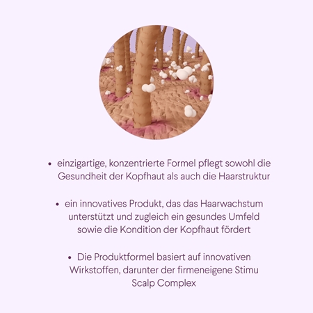 Health Labs Care Balance On Stimulierender Booster mit Peptiden Serum zur Unterstützung des Haarwachstums
