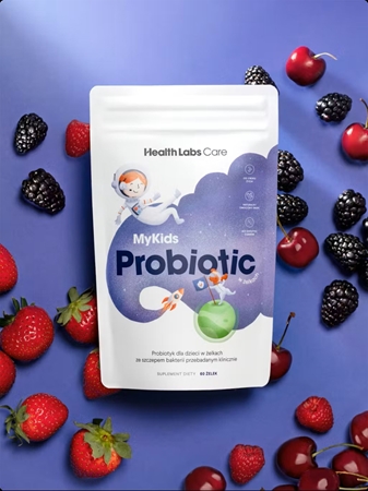 Health Labs Care MyKids Probiotic miękkie kapsułki do żucia z probiotykami