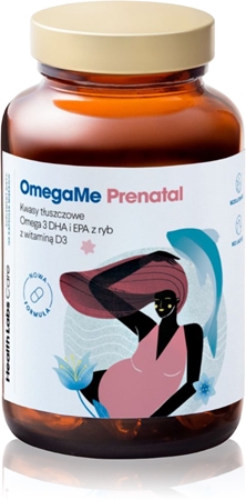 Health Labs Care OmegaMe Prenatal kapsułki do prawidłowego funkcjonowania serca i mózgu