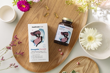 Health Labs Care OmegaMe Prenatal kapsułki do prawidłowego funkcjonowania serca i mózgu
