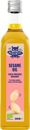 HealthyCo Sesame Oil cold pressed Olej do gotowania w jakości BIO