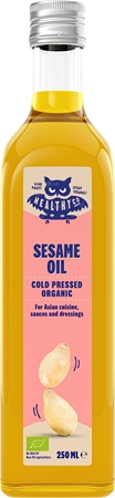 HealthyCo Sesame Oil cold pressed olej spożywczy w jakości BIO