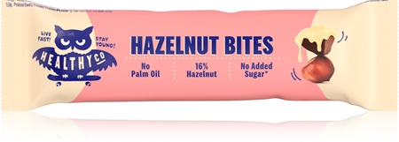 HealthyCo Hazelnut Bites čokoládová tyčinka