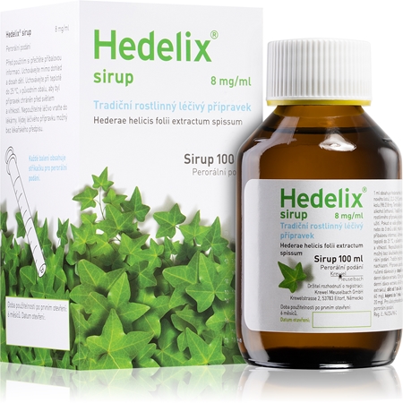 Hedelix Hedelix POR SOL I sirup pro léčbu kašle a usnadnění vykašlávání