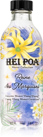 Hei Poa Tahiti Monoi Oil Ylang Ylang Marquesas Queen Multifunktionel olie til krop og hår