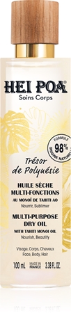 Hei Poa Treasure of Polynesia multifunkční suchý olej na obličej, tělo a vlasy