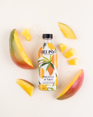 Hei Poa Pure Tahiti Monoï Oil Mango Scent Multi-Functional Oil for body and hair