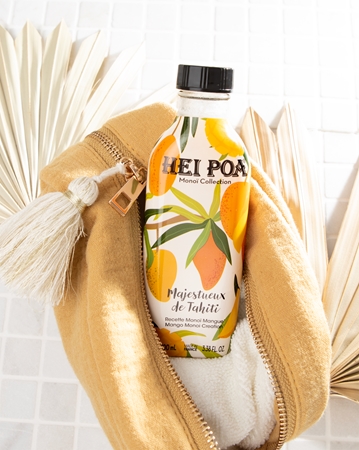 Hei Poa Pure Tahiti Monoï Oil Mango Scent Multi-Functional Oil for body and hair