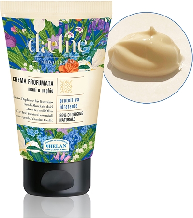 Helan Daefne creme hidratante para mãos e unhas com perfume