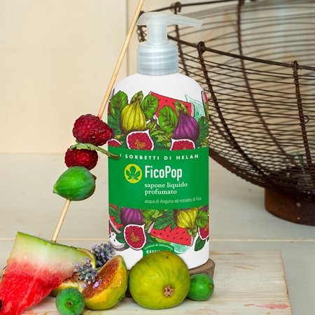 Helan I SORBETTI DI HELAN FicoPop Scented Liquid Soap Hand Soap