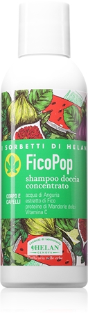 Helan I SORBETTI DI HELAN FicoPop Concentrated Shower Shampoo Shower Gel And Shampoo 2 In 1