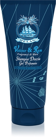 Helan Vetiver & Rum Shampoo and Body Wash for men