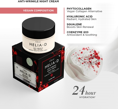 Helia-D Classic hydratačný nočný krém proti vráskam