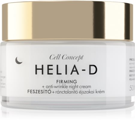 Helia-D Cell Concept crema de noche reafirmante antiarrugas 45+