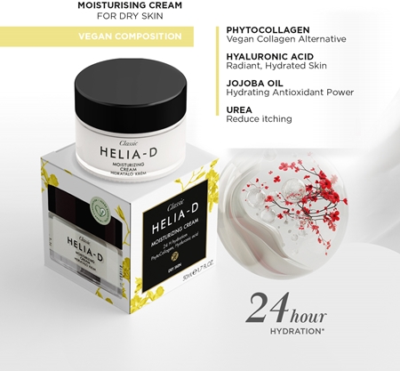 Helia-D Classic Fuktgivande kräm för torr hud
