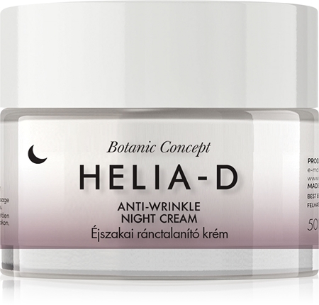 Helia-D Botanic Concept krem na noc przeciw zmarszczkom