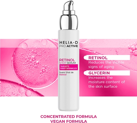 Helia-D Pro Active Retinol hydratační sérum s retinolem