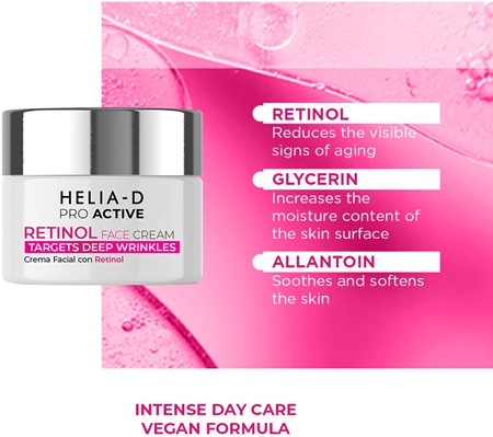 Helia-D Pro Active Retinol krém proti vráskám s retinolem