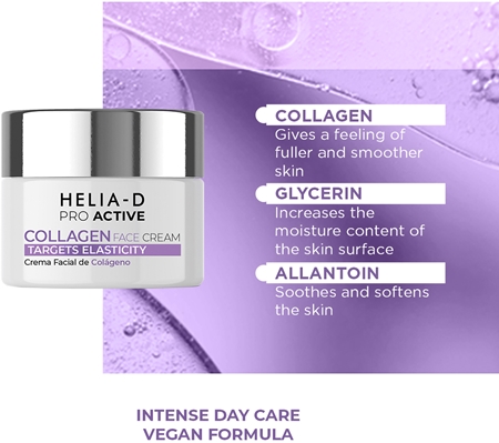 Helia-D Pro Active Collagen krém na tvár zvyšujúci elasticitu pleti