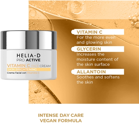 Helia-D Pro Active Vitamin C rozjasňujúci krém na tvár