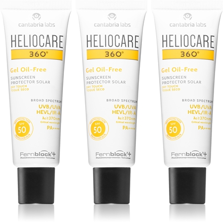 Heliocare 360° Gel Oil-Free Solcreme gel SPF 50
