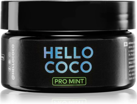Hello Coco PRO Mint Aktiivsüsi hammaste valgendamiseks