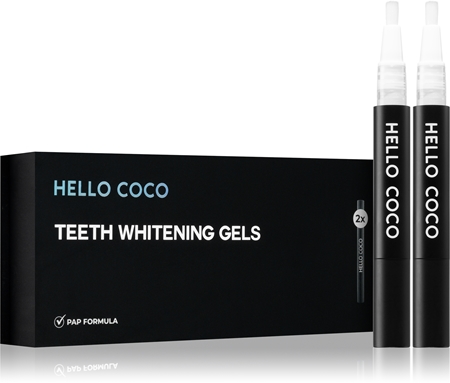 Hello Coco PAP+ Teeth Whitening Gels stylo blanchissant pour les dents