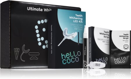 Hello Coco PAP Ultimate Whitening Set set pentru albire pentru dinti