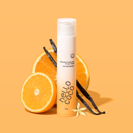 hello coco Toothpaste Orange Vanilla bělicí zubní pasta