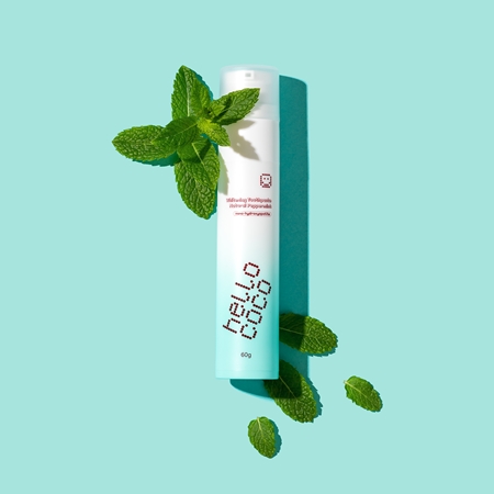 hello coco Toothpaste Peppermint balinamoji dantų pasta