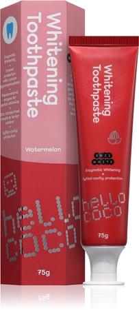 hello coco Whitening Toothpaste Watermeloun valkaiseva hammastahna maustettu