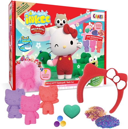 Hello Kitty Gift Box Bath dárková sada do koupele pro děti
