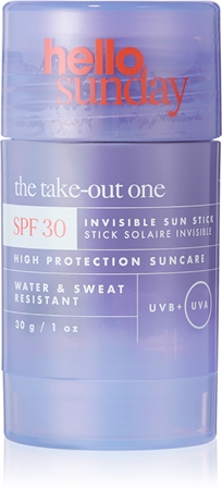 hello sunday the take-out one invisible sun stick ochranná hydratační tyčinka SPF 50