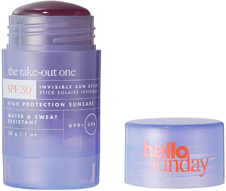 hello sunday the take-out one invisible sun stick ochranná hydratační tyčinka SPF 50